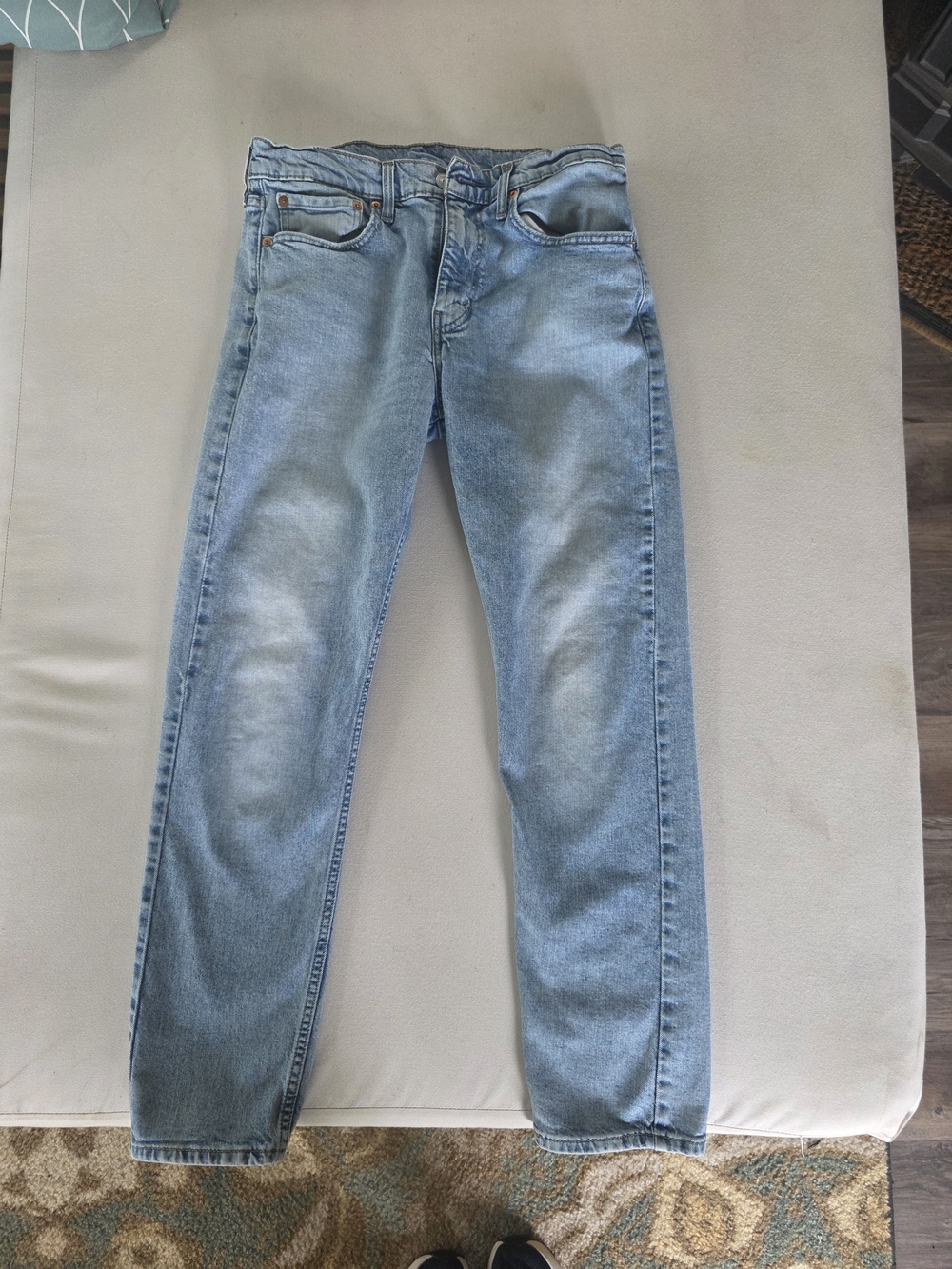 Levi's Light Blue 32-32 Straight Leg Jeans